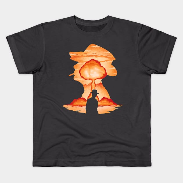 Father of the atomic bomb Kids T-Shirt by rioaditama